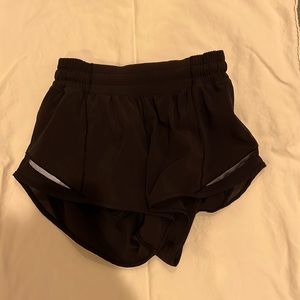 Lulu lemon size 2 black running shorts
